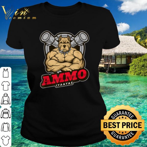 Top Usaf Ammo Iyaayas Pitbull shirt