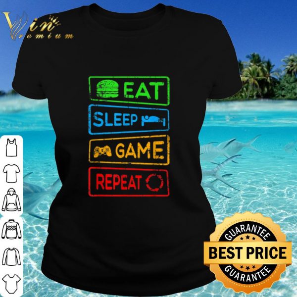 Top Eat Sleep Game Repeat Call Of Duty shirt