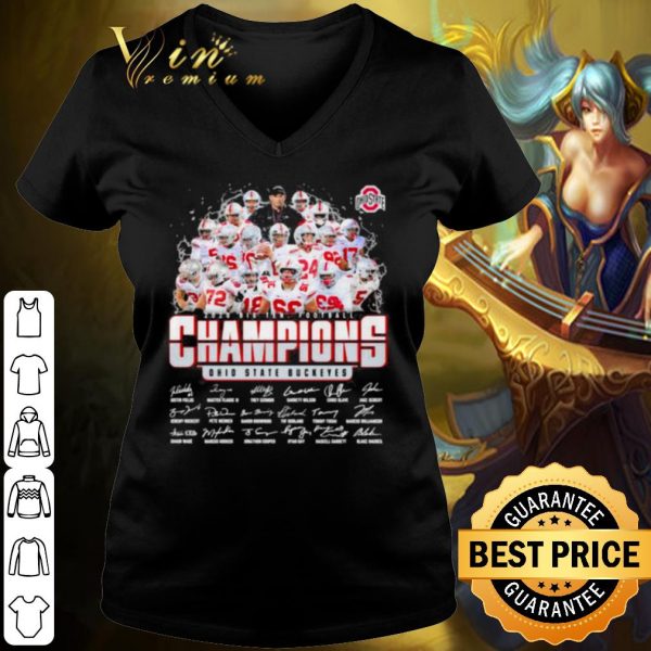 Pretty Champions Ohio State Buckeyes Signature shirt
