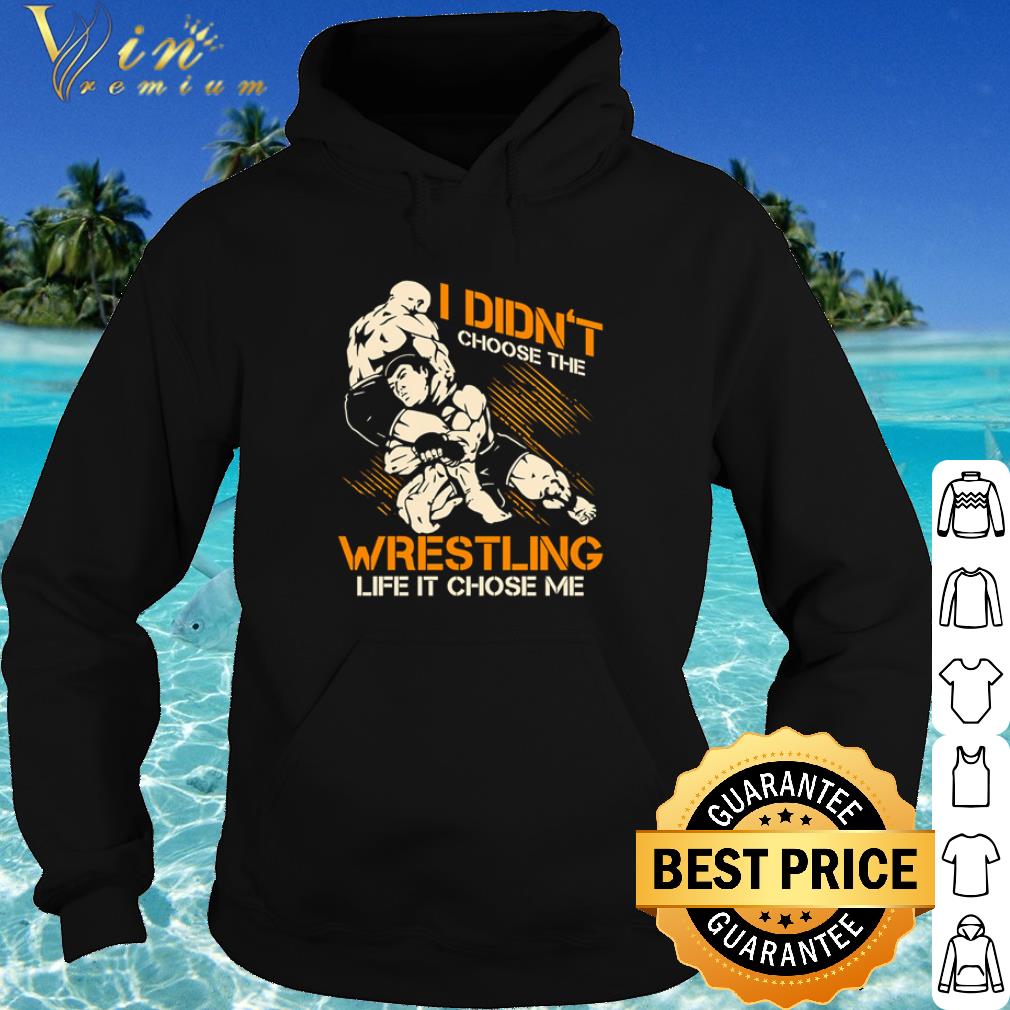251d3e8e top i didn t choose the wrestling life it chose me shirt 4 - Top I Didn't Choose The Wrestling Life It Chose Me shirt