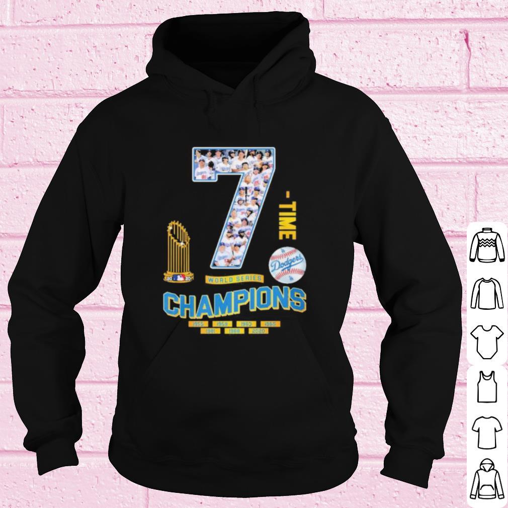 26a869f4 top 7 time world series champion 1955 2020 shirt 4 - Top 7 time world series champion 1955 2020 shirt