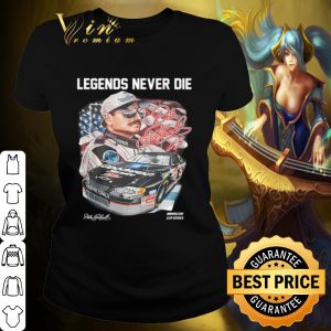 Pretty Legend Never Die Dale Earnhardt Signature shirt 1