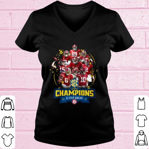 Original Alabama Crimson Tide Champions A Step Ahead 2020 shirt