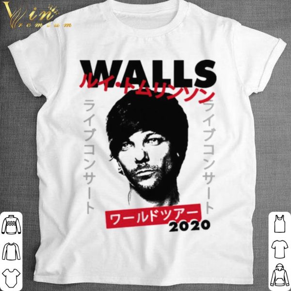 Original Louis Tomlinson Merch Walls Japanese 2020 shirt