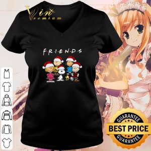 Pretty Friends The Peanuts Character Merry Christmas shirt 2