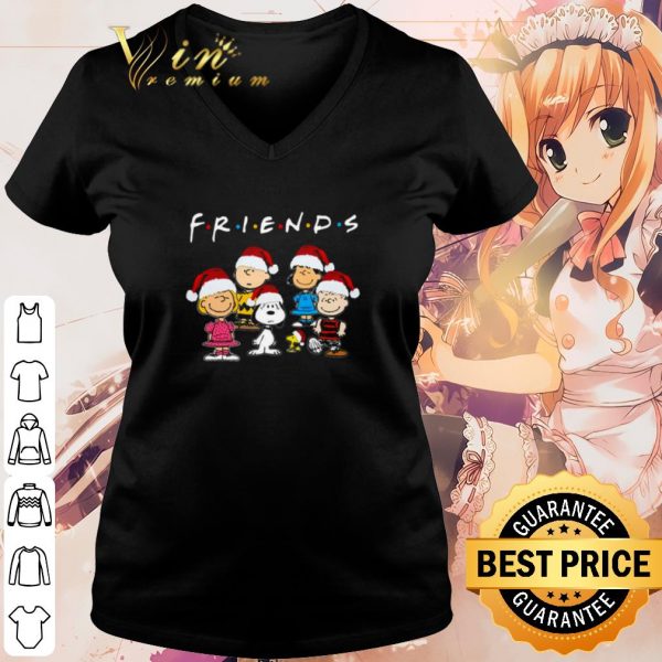 Pretty Friends The Peanuts Character Merry Christmas shirt