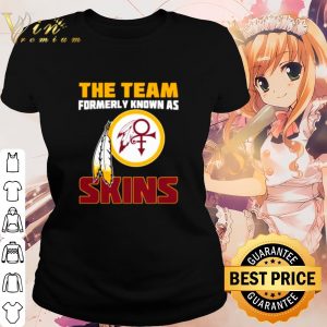 Cool Washington Redskins the team formerly known as skin shirt 1