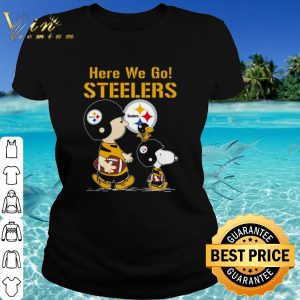 Original The Peanuts Characters Here We Go Pittsburgh Steelers shirt 1