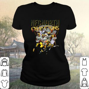 Cool Green Bay Packers NFC North Champions Signatures shirt 1