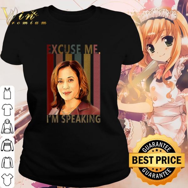 Pretty Kamala Harris Excuse Me I'm Speaking Vitage shirt