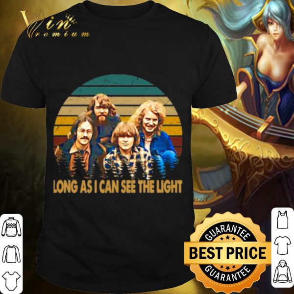 Pretty Creedence Clearwater Revival Long As I Can See The Light Vintage shirt