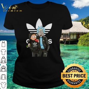 Top Rick and Morty wearing adidas hoodie shirt 1