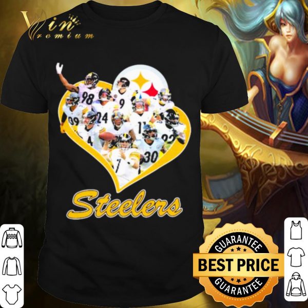 Pretty Heart Football Pittsburgh Steelers shirt