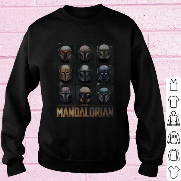 Original Star Wars The Mandalorian Helmet Box Up shirt