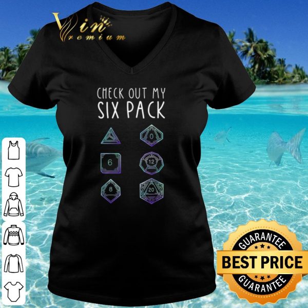 Original Check out my six pack shirt