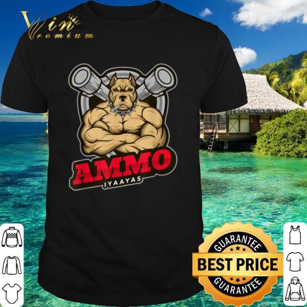 Top Usaf Ammo Iyaayas Pitbull shirt