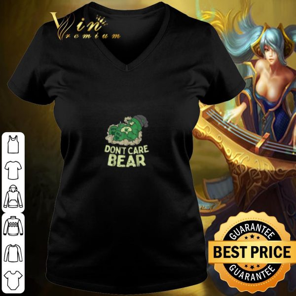 Best Weed Bear Don't Care shirt