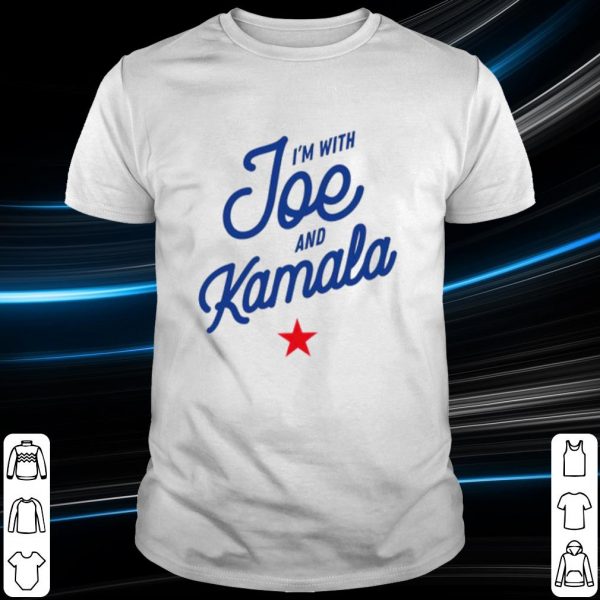 Top I'm with Joe and Kamala shirt