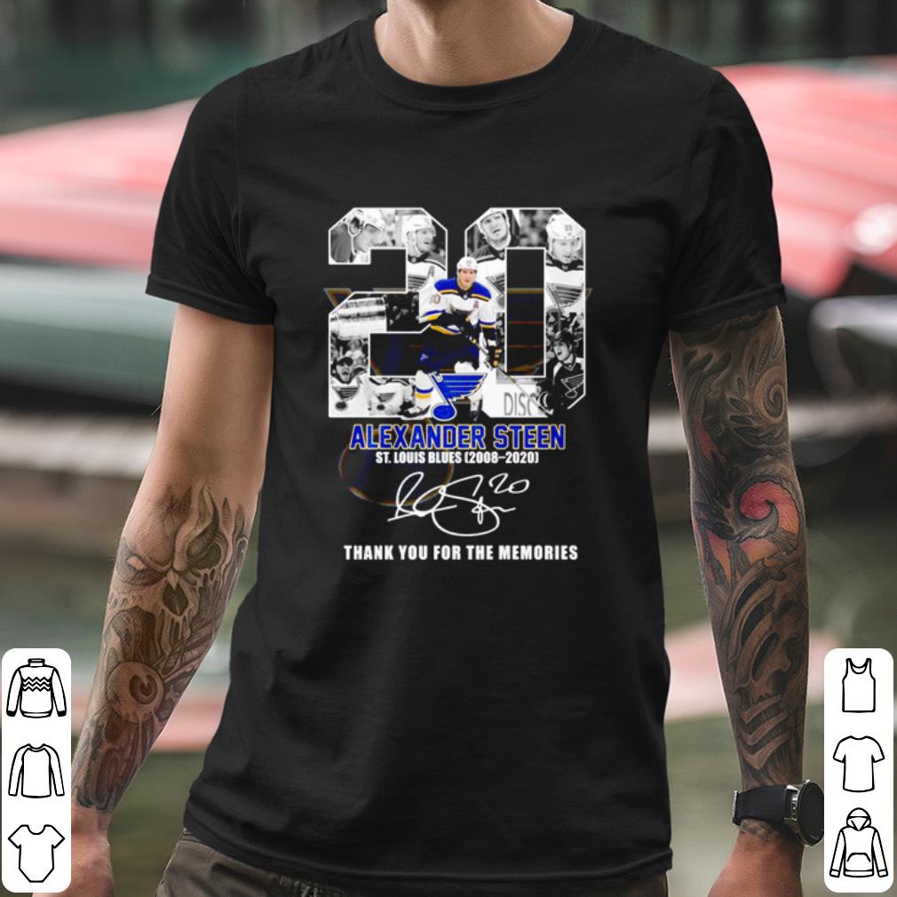 5c1a648b top 20 alexander steen st louis blues 2008 2020 thank you for the memories shirt 4 - Top 20 Alexander Steen St Louis Blues 2008 2020 Thank You For The Memories shirt