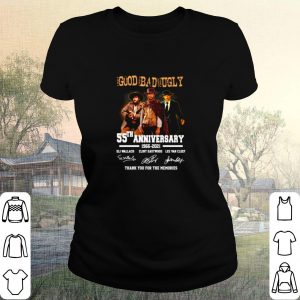 Cool Good Bad Ugly 55th Anniversary 1966 2021 Thank You For The Memories shirt 1