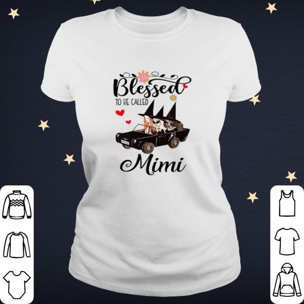 Cool The Witch On Car Blessed To Be Called Mimi shirt