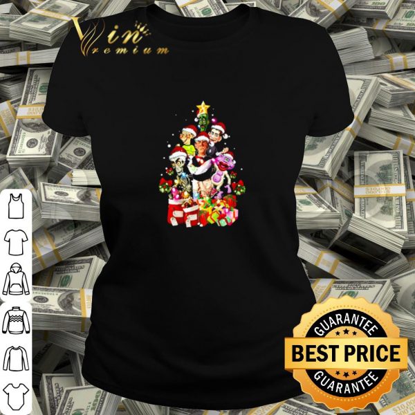 Cool Jeff Dunhams puppets Tree Christmas shirt