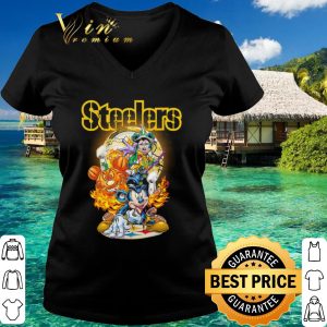Top Mickey Mouse Pittsburgh Steelers Halloween shirt 2