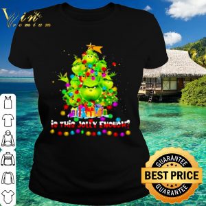Pretty Is This Jolly Enough Lights Grinch Christmas Tree shirt 1