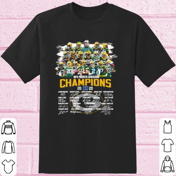 Original Green Bay Packers Nfc North Division Champions 2020 Players Signature shirt