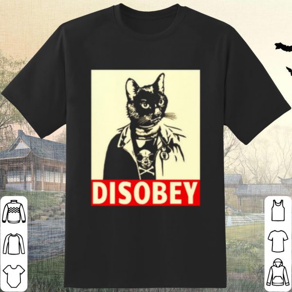 Cool Cats are Metal Disobey shirt