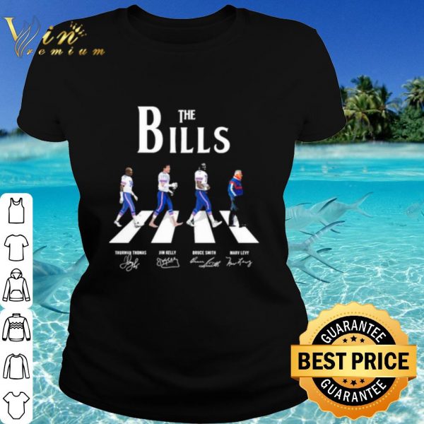 Top The Bills 60th Abbey Road signatures shirt