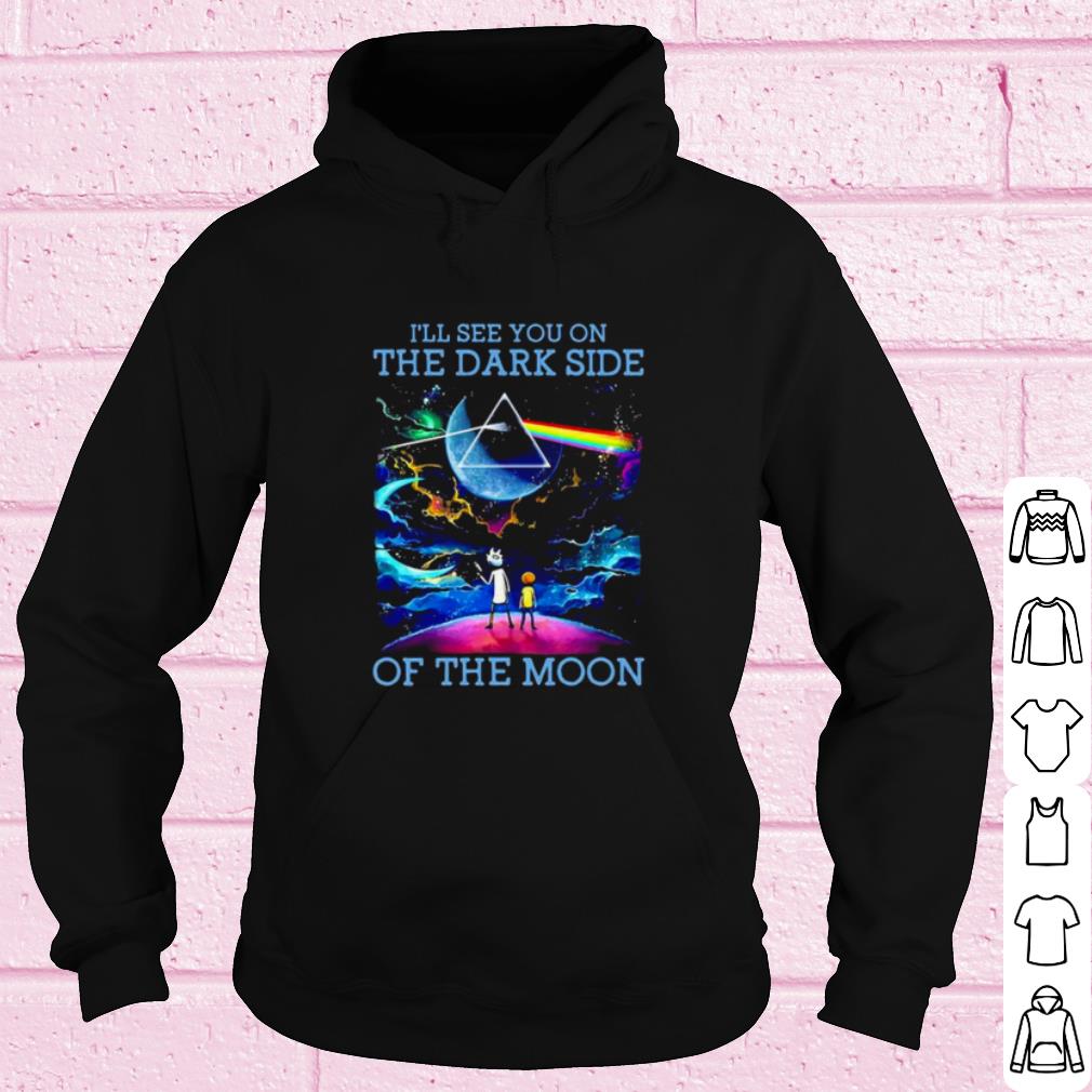 6858616a original i ll see you on the dark side of the moon rick and morty shirt 4 - Original I'll See You On The Dark Side Of The Moon Rick And Morty shirt