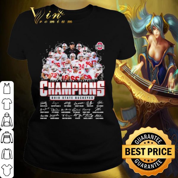 Pretty Champions Ohio State Buckeyes Signature shirt