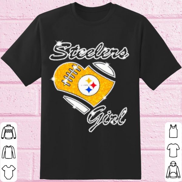 Original Heart Diamonds Girl Pittsburgh Steelers Football shirt
