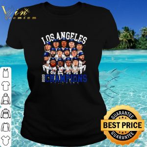 Original Los Angeles Dodgers 2020 Champions Players Chibi shirt 1
