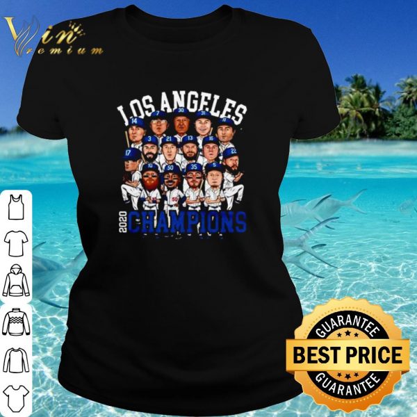 Original Los Angeles Dodgers 2020 Champions Players Chibi shirt