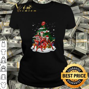 Cool The Rolling Stones Established 1962 Tree Christmas shirt 1