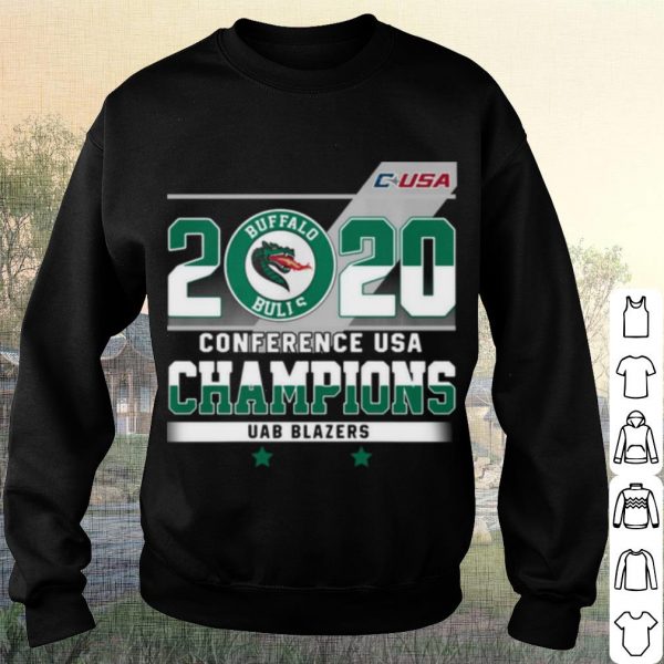 Cool Buffalo Bulls Conference Usa Champions Uab Blazers shirt
