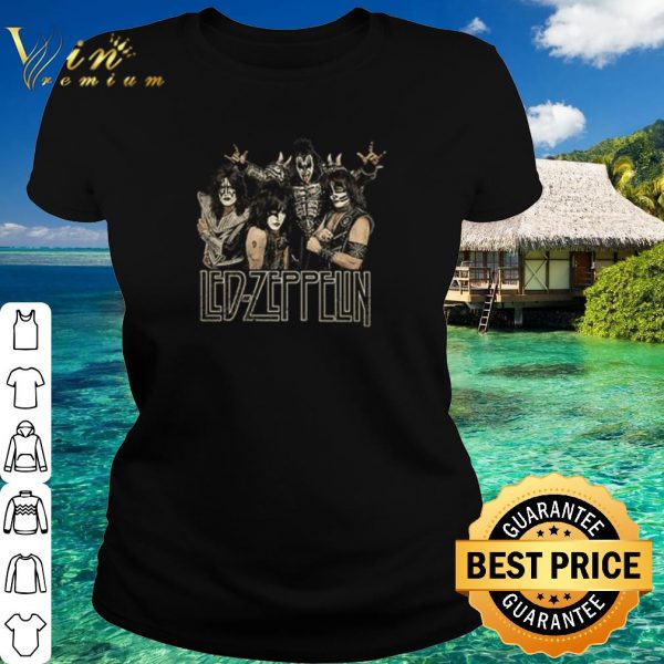 Original Led Zeppelin Kiss Hoodie shirt
