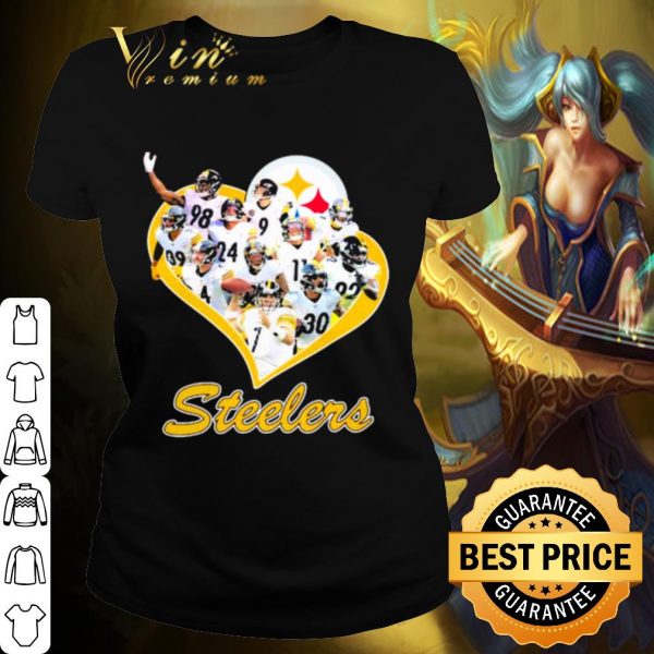 Pretty Heart Football Pittsburgh Steelers shirt