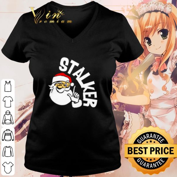 Cool Santa Stalker Christmas shirt