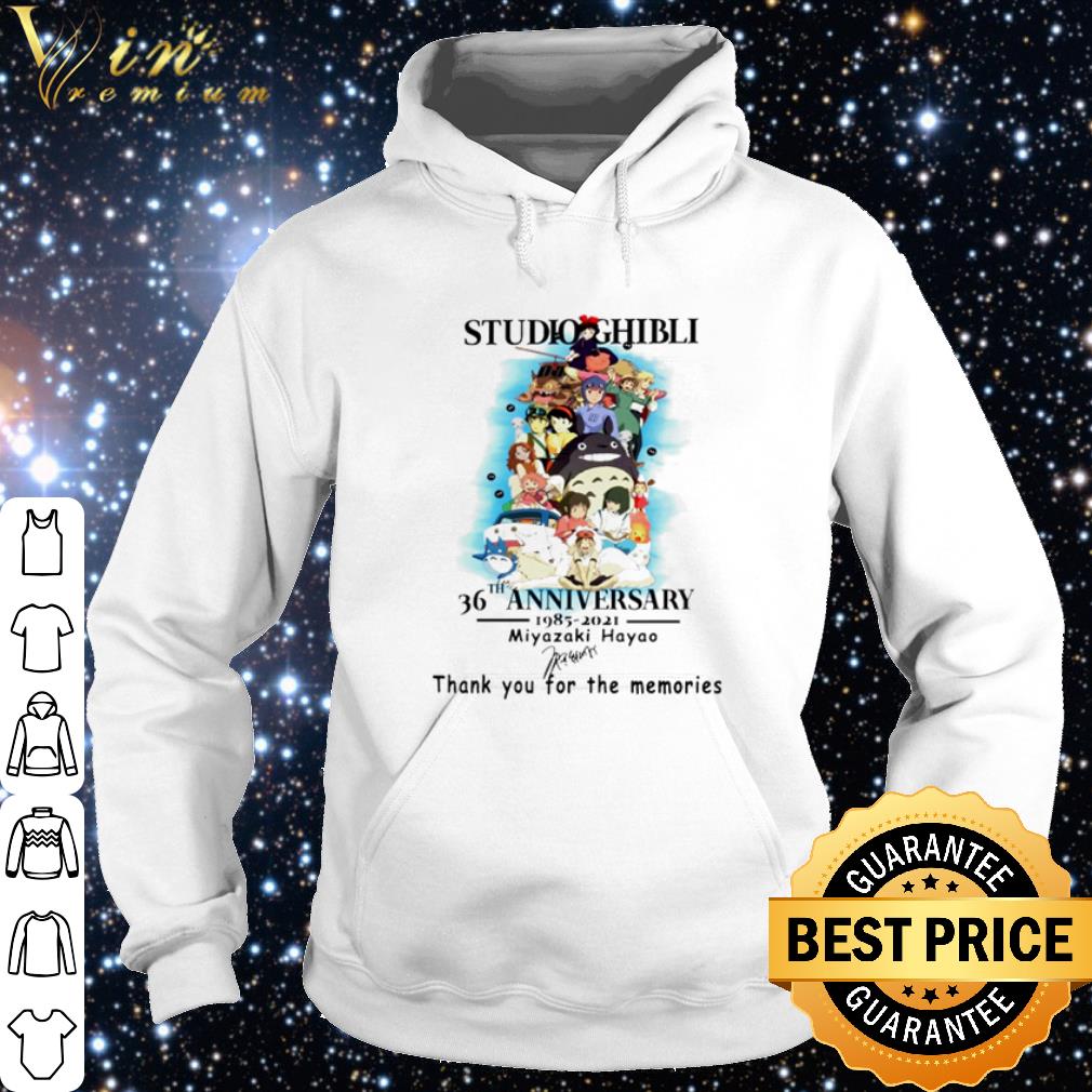 Top Studio Ghibli 36th Anniversary 1985 2021 thank you for the memories shirt 8fd57f5f top studio ghibli 36th anniversary 1985 2021 thank you for the memories shirt 4 - Top Studio Ghibli 36th Anniversary 1985 2021 thank you for the memories shirt