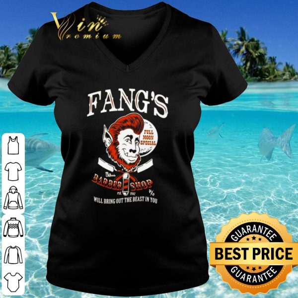 Top Fang's will bring your the beast in you shirt