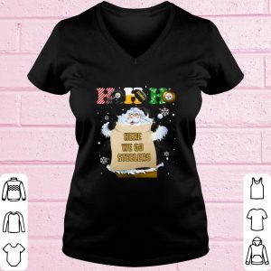 Original Santa Steelers Hohoho Here We Go Steelers Christmas shirt 1