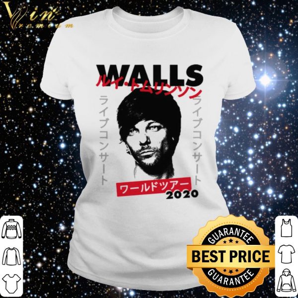 Original Louis Tomlinson Merch Walls Japanese 2020 shirt