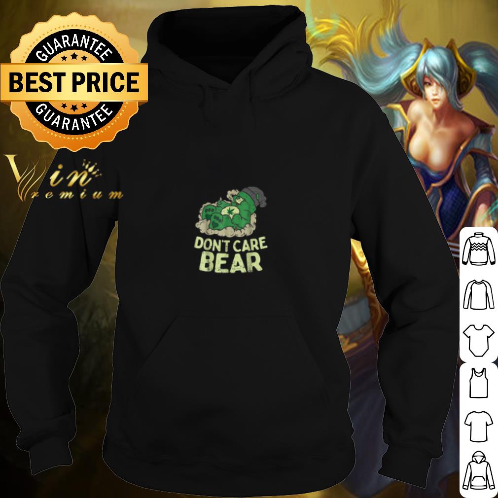Best Weed Bear Don't Care shirt 984739ed best weed bear don t care shirt 4 - Best Weed Bear Don't Care shirt