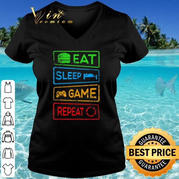 Top Eat Sleep Game Repeat Call Of Duty shirt