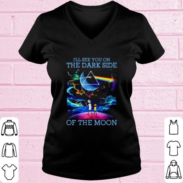 Original I'll See You On The Dark Side Of The Moon Rick And Morty shirt