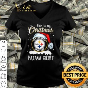 Pretty This is my Chrismas Pittsburgh Steelers Pajama Shirt shirt 2