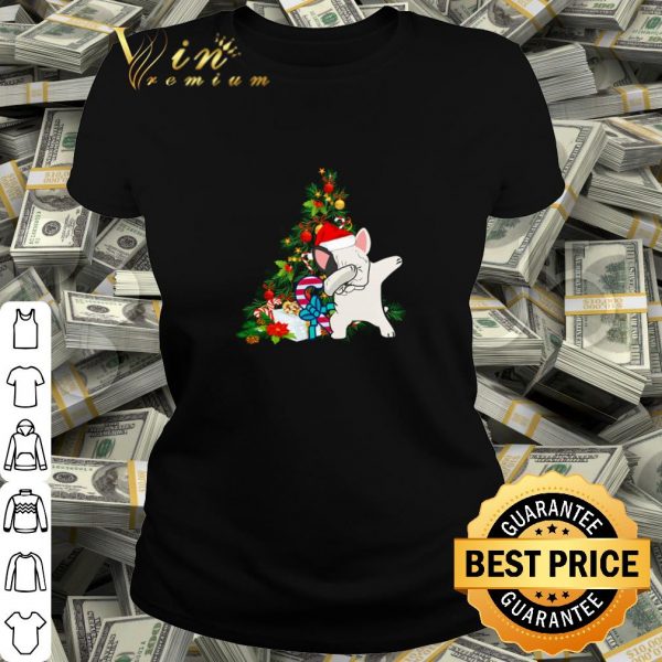 Cool French Bulldog Dabbing Christmas Tree shirt